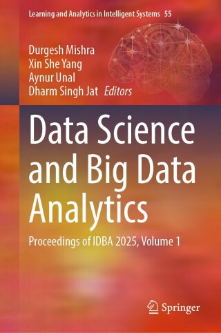 Imagen de portada: Data Science and Big Data Analytics 9783032053763