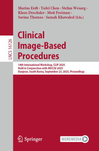 表紙画像: Clinical Image-Based Procedures 9783032054784