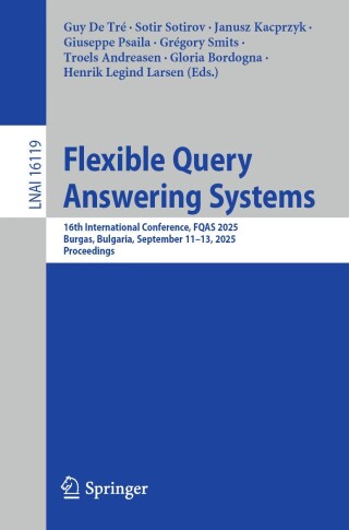 Imagen de portada: Flexible Query Answering Systems 9783032056061