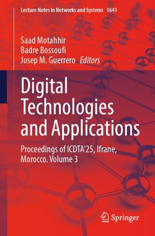 Imagen de portada: Digital Technologies and Applications 9783032060600