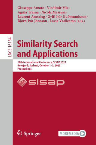 Imagen de portada: Similarity Search and Applications 9783032060686