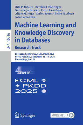 Imagen de portada: Machine Learning and Knowledge Discovery in Databases. Research Track 9783032060778