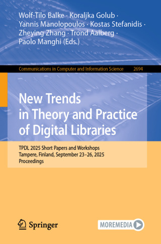 Immagine di copertina: New Trends in Theory and Practice of Digital Libraries 9783032061355