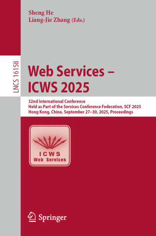 Imagen de portada: Web Services – ICWS 2025 9783032061720