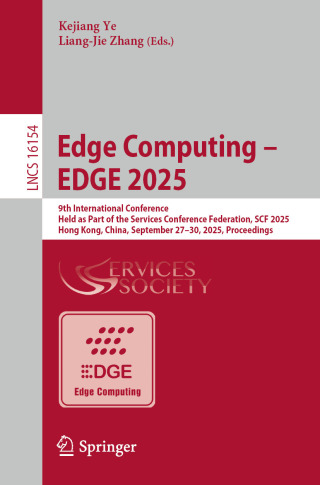Imagen de portada: Edge Computing – EDGE 2025 9783032063069