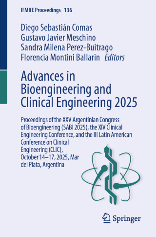Imagen de portada: Advances in Bioengineering and Clinical Engineering 2025 9783032064004