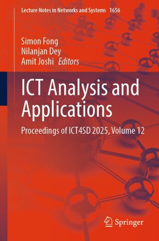 Imagen de portada: ICT Analysis and Applications 9783032067029