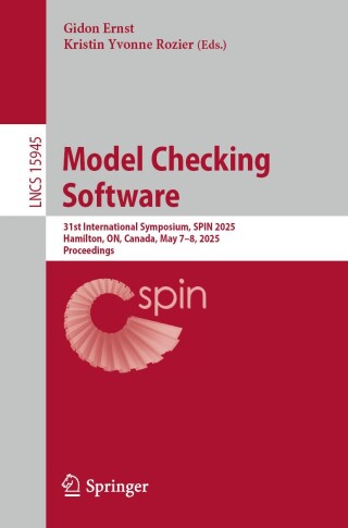 Cover image: Model Checking Software 9783032068460