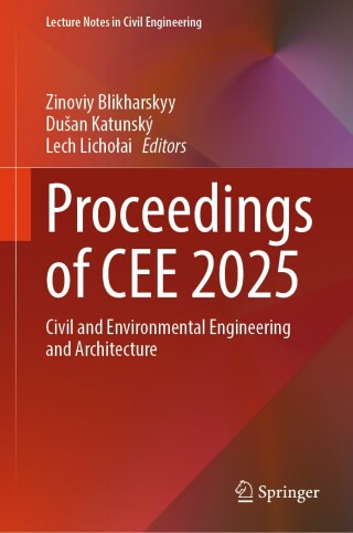 Cover image: Proceedings of CEE 2025 9783032068491