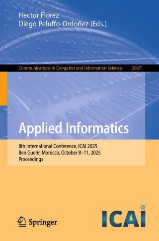 Imagen de portada: Applied Informatics 9783032071743