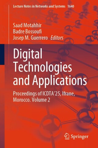 Imagen de portada: Digital Technologies and Applications 9783032077844