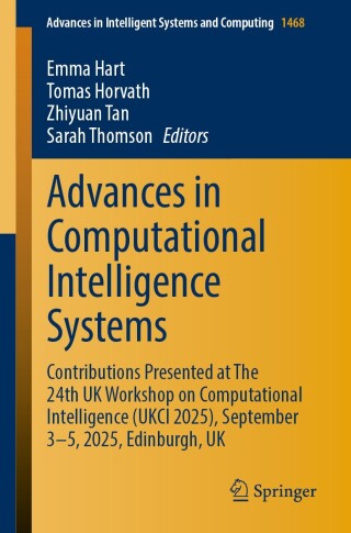 Imagen de portada: Advances in Computational Intelligence Systems 9783032079374