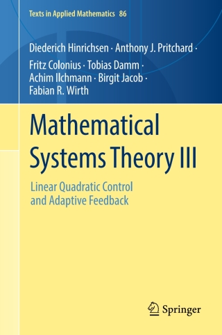 Imagen de portada: Mathematical Systems Theory III 9783032084002