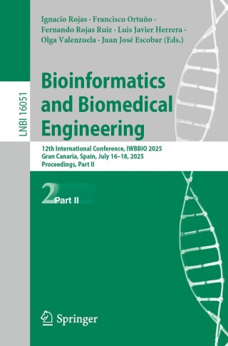 Titelbild: Bioinformatics and Biomedical Engineering 9783032084514
