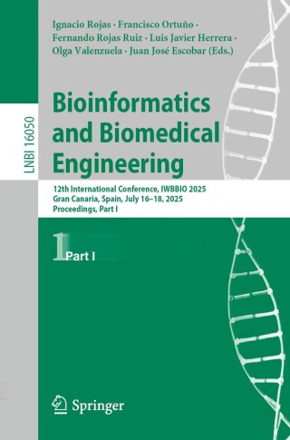 Imagen de portada: Bioinformatics and Biomedical Engineering 9783032084545