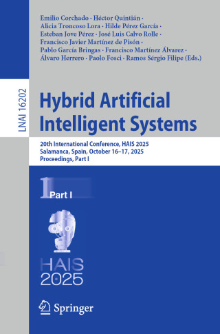 Immagine di copertina: Hybrid Artificial Intelligent Systems 9783032084644