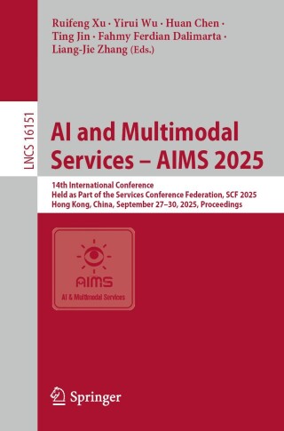 Immagine di copertina: AI and Multimodal Services – AIMS 2025 9783032085566