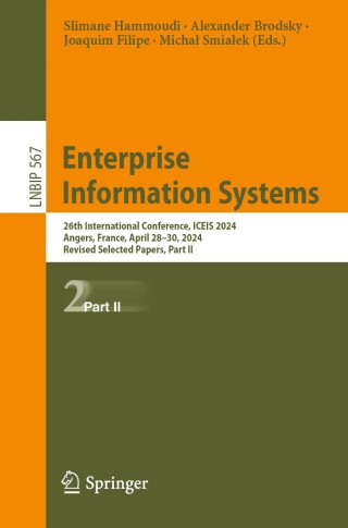 Cover image: Enterprise Information Systems 9783032085726