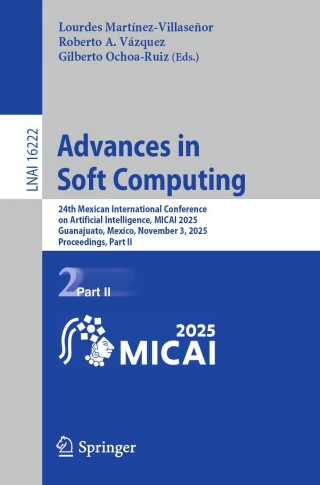 Imagen de portada: Advances in Soft Computing 9783032090430