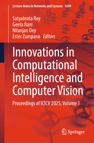 Imagen de portada: Innovations in Computational Intelligence and Computer Vision 9783032098245