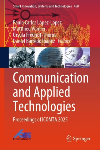 Imagen de portada: Communication and Applied Technologies 9783032099105