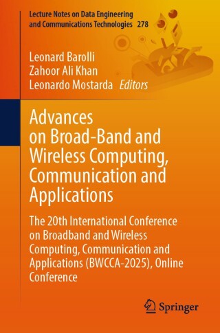 Titelbild: Advances on Broad-Band and Wireless Computing, Communication and Applications 9783032103468