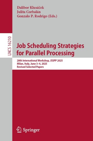 صورة الغلاف: Job Scheduling Strategies for Parallel Processing 9783032105066