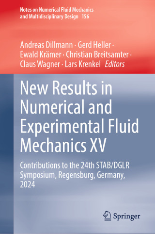 Imagen de portada: New Results in Numerical and Experimental Fluid Mechanics XV 9783032111142