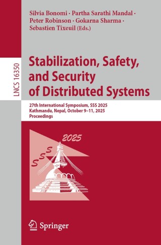 Imagen de portada: Stabilization, Safety, and Security of Distributed Systems 9783032111265