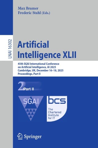 Imagen de portada: Artificial Intelligence XLII 9783032114419