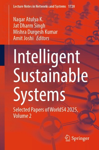 Imagen de portada: Intelligent Sustainable Systems 9783032115089