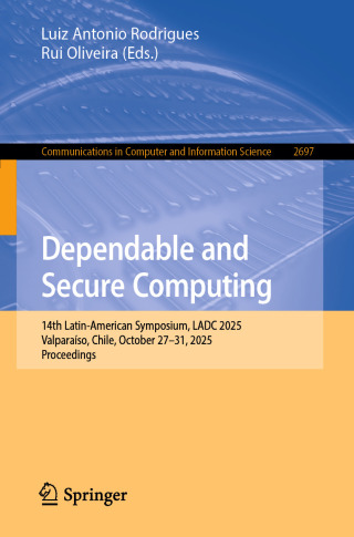 Cover image: Dependable and Secure Computing 9783032115386