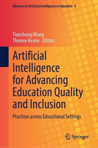 Imagen de portada: Artificial Intelligence for Advancing Education Quality and Inclusion 9783032121738