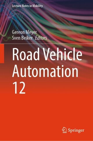Imagen de portada: Road Vehicle Automation 12 9783032123732