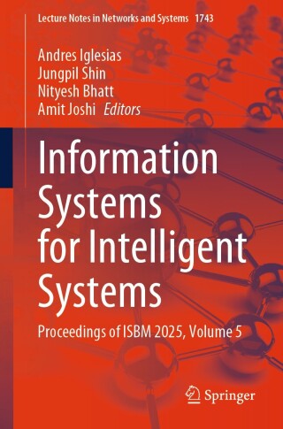 Cover image: Information Systems for Intelligent Systems 9783032130051