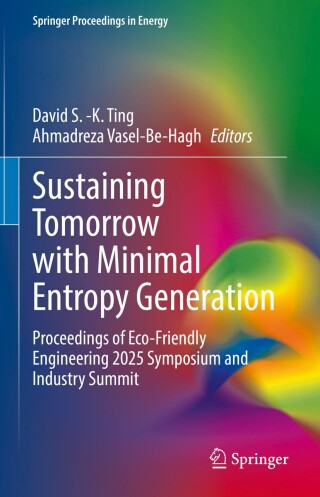 Imagen de portada: Sustaining Tomorrow with Minimal Entropy Generation 9783032133564