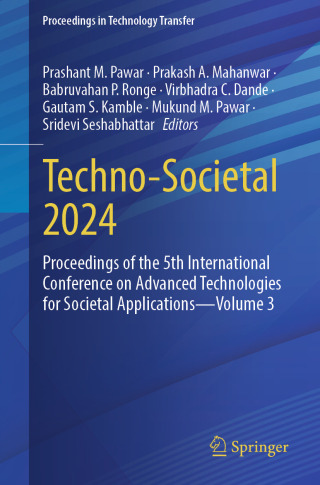 Imagen de portada: Techno-Societal 2024 9783032137678