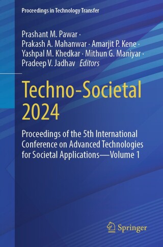 Imagen de portada: Techno-Societal 2024 9783032137838