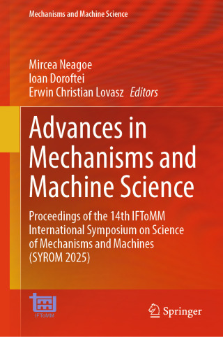 Imagen de portada: Advances in Mechanisms and Machine Science 9783032140227