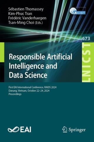 Cover image: Responsible Artificial Intelligence and Data Science 9783032140548