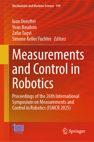 Imagen de portada: Measurements and Control in Robotics 9783032140739