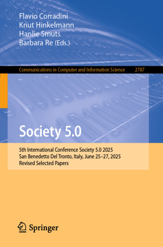 Imagen de portada: Society 5.0 9783032154620