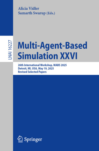 Imagen de portada: Multi-Agent-Based Simulation XXVI 9783032163271