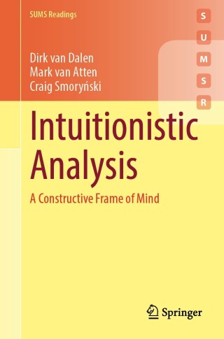 Imagen de portada: Intuitionistic Analysis 9783032164902