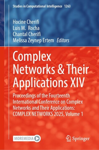 Immagine di copertina: Complex Networks & Their Applications XIV 9783032166449
