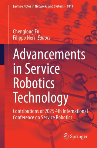 Imagen de portada: Advancements in Service Robotics Technology 9783032167934