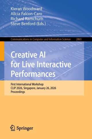 Titelbild: Creative AI for Live Interactive Performances 9783032168924