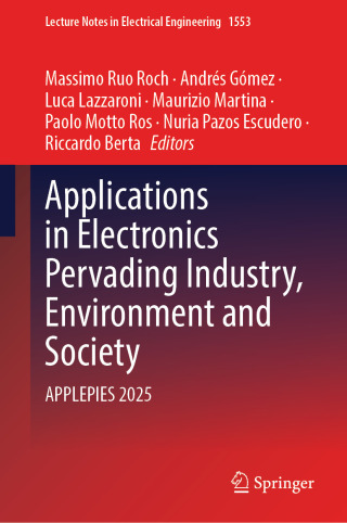 Cover image: Applications in Electronics Pervading Industry, Environment and Society 9783032171733