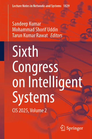 Imagen de portada: Sixth Congress on Intelligent Systems 9783032181404