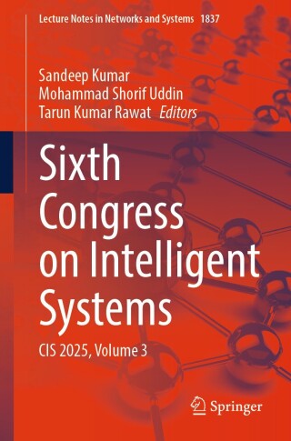 Imagen de portada: Sixth Congress on Intelligent Systems 9783032182814